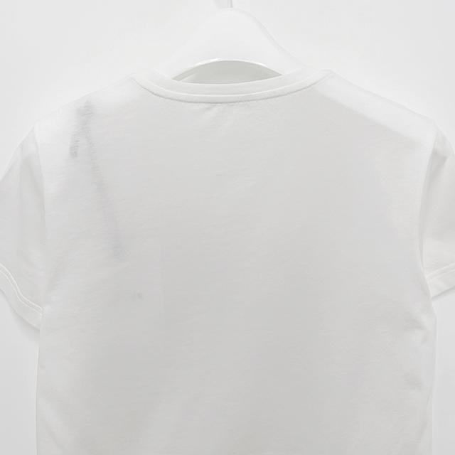 Moncler Women’s Logo Patch Cotton Jersey Short Sleeve T-Shirt