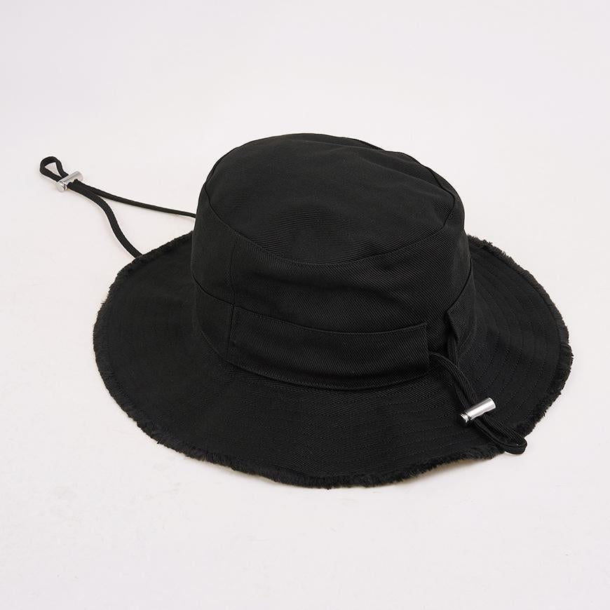JACQUEMUS Unisex Artichoke Bucket Hat Black