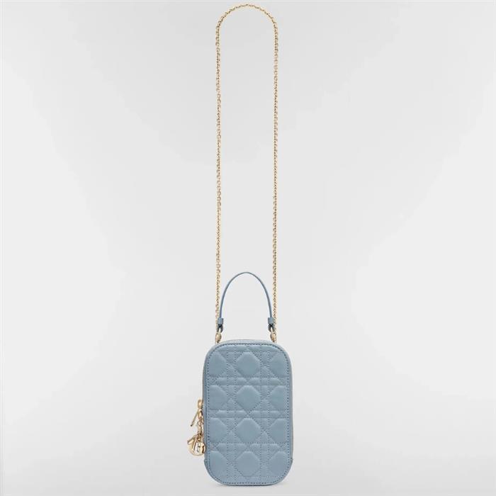 DIOR Lady Dior Call in Dior Phone Holder Shoulder Bag