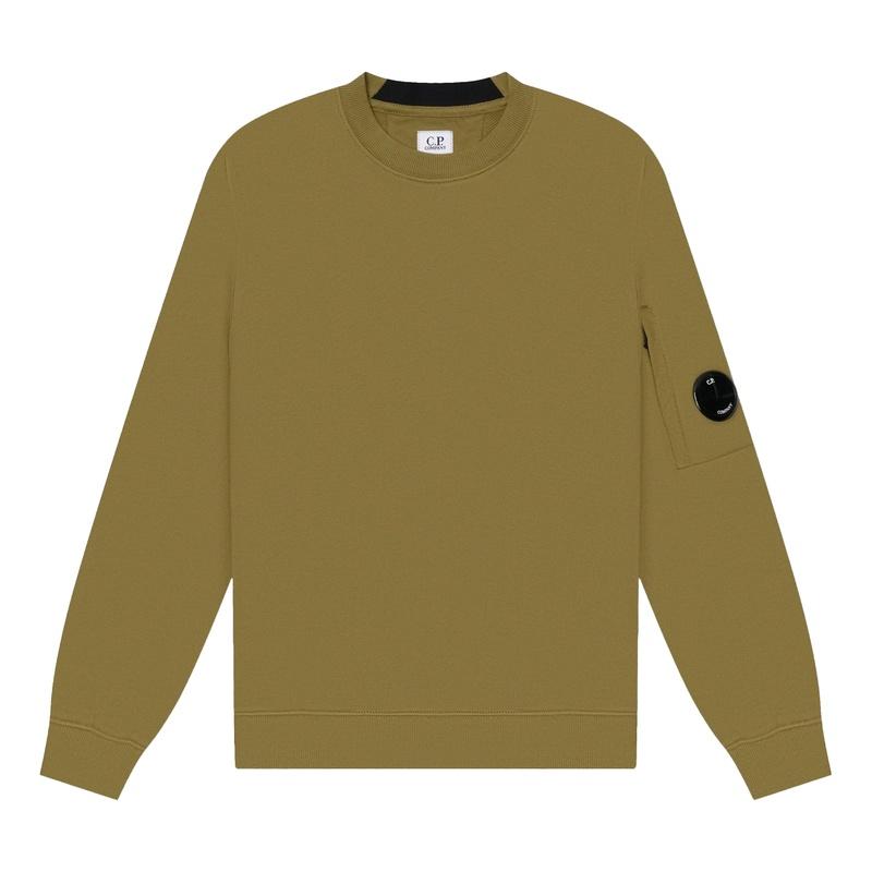CP Company Arm Lens Patch Men's Crewneck Sweatshirt