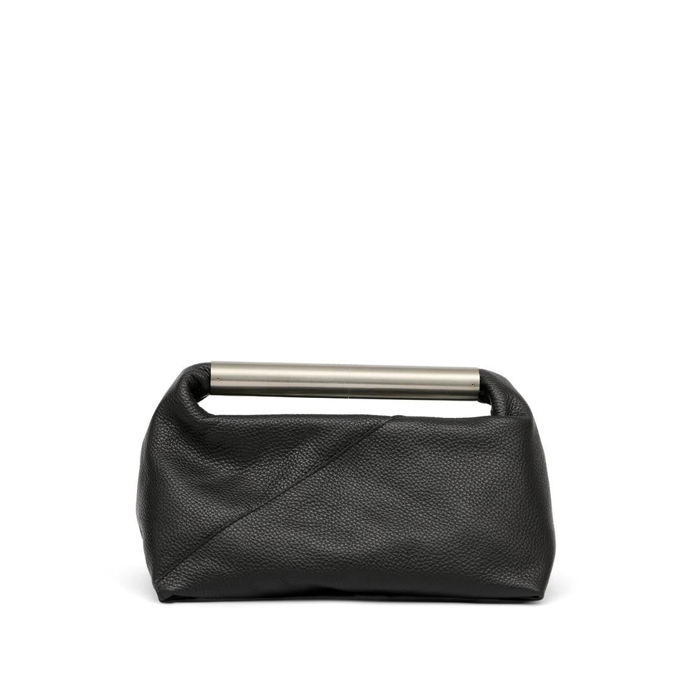 Maison Margiela Black Leather Clutch Bag