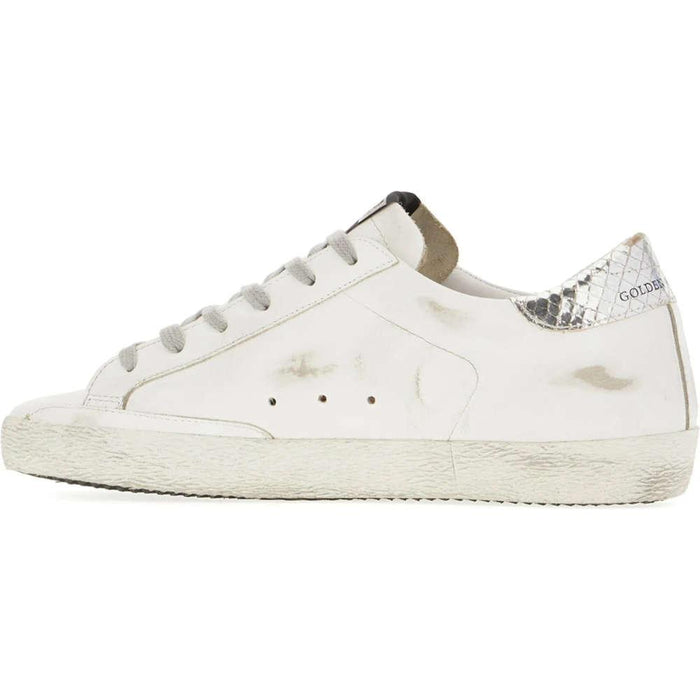 GOLDEN GOOSE Superstar White Leather Low-Top Sneakers Women