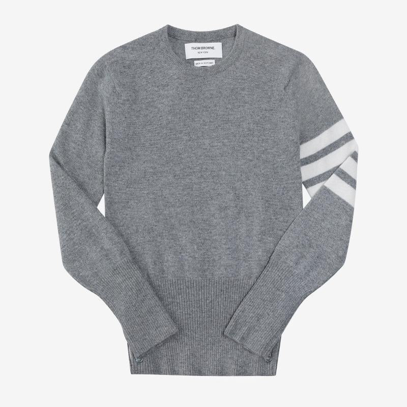 THOM BROWNE Women’s Round Neck Knit Sweater FKA001A 00011 055