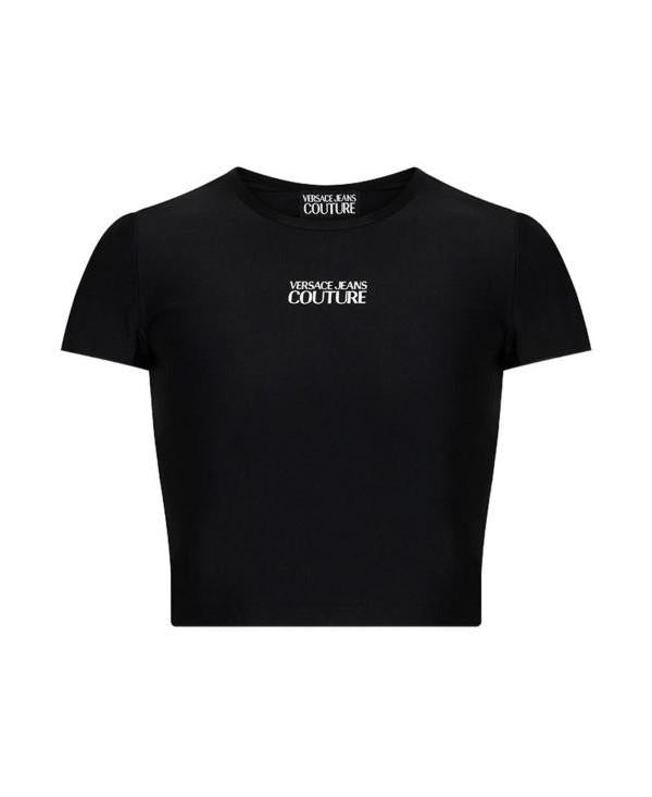 Versace Logo Print T-Shirt 80HAH6A2 J0128 899