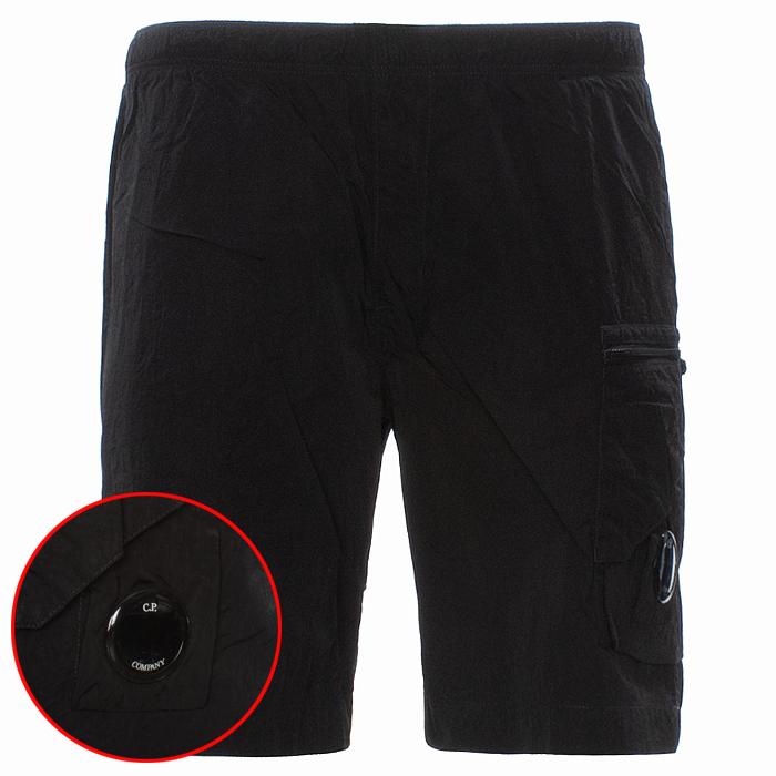 CP Company Chrome-R Lens Swim Shorts Black 18CMBW215K 006369G 999
