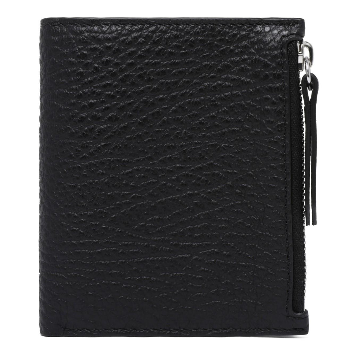 Maison Margiela Black Leather Bifold Medium Wallet