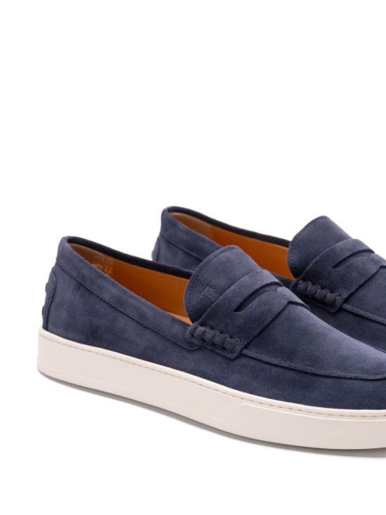 Tods Men’s Leather Loafers XXM04L00640RE0U820 BLUE DOM