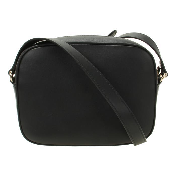 GUCCI Blondie Mini Leather Shoulder Bag Black