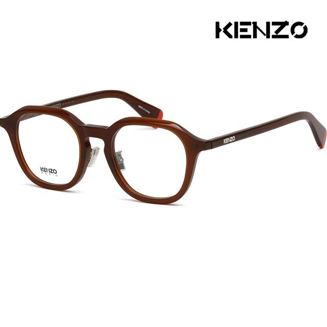 KENZO Acetate Asian Fit Eyeglass Frames Unisex Tortoise Daily Style