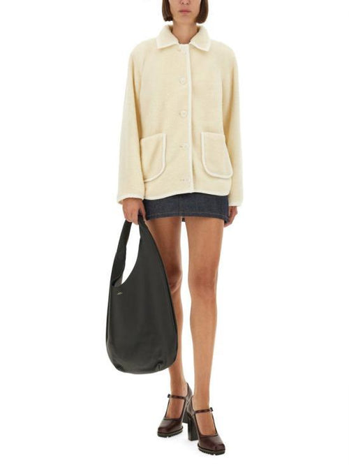 A.P.C. Ecru Wool Jacket WOARGF32035 AAD