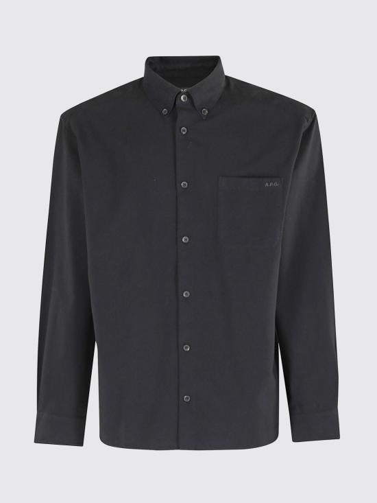 A.P.C. Black Long Sleeve Shirt COHAHH12599 LZZ