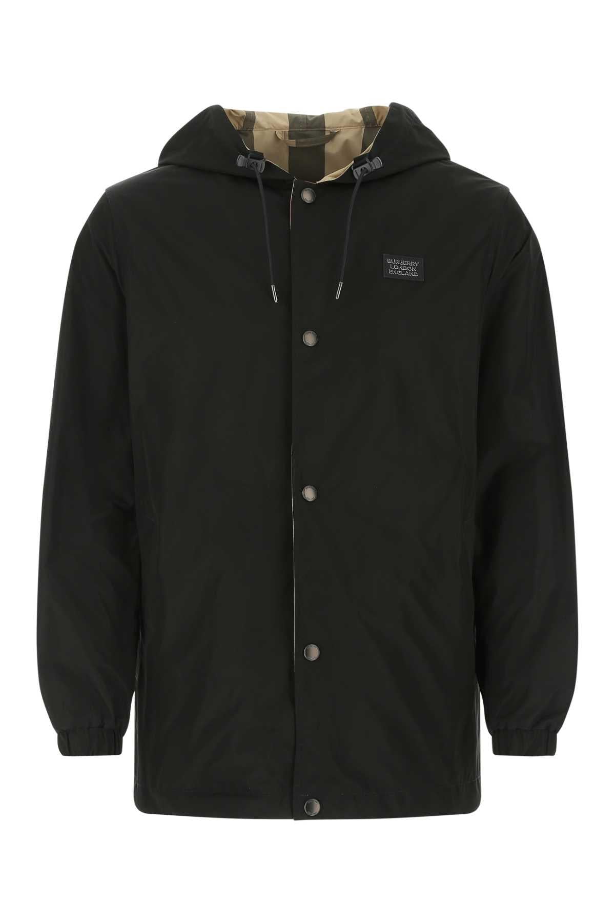 BURBERRY Black Casual Jacket for Men