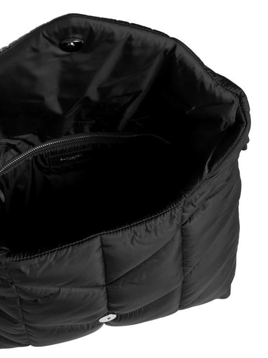 Saint Laurent Logo Puffer Nylon Messenger Bag 733630 FAB27 1000