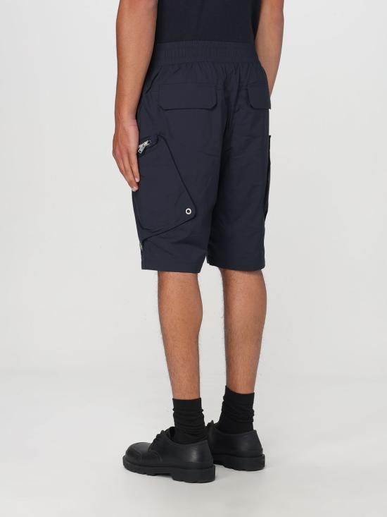 Moose Knuckles Navy Cotton Drawstring Short Pants for Men M15MR755833 NAVY DOM