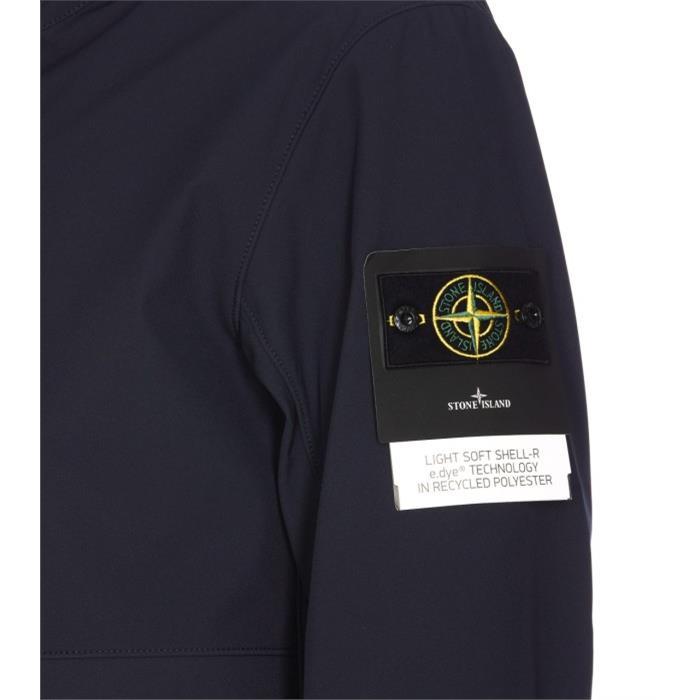 STONE ISLAND Softshell Jacket Navy Men’s 801540327 V0020