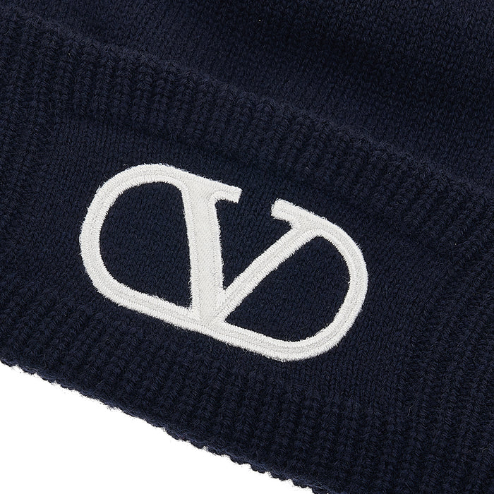 VALENTINO Women's Signature Logo Wool Beanie 1W2HB01C LZC 598 1