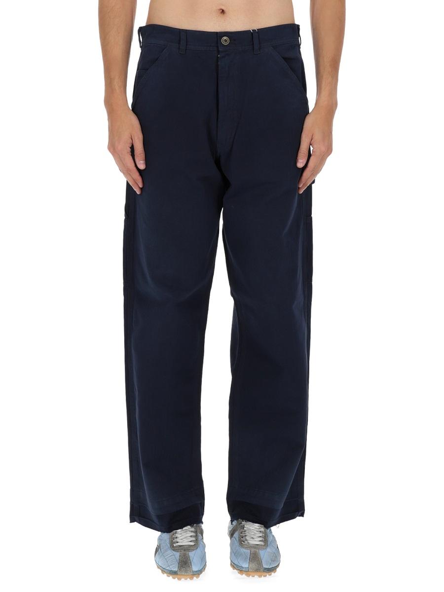 Maison Margiela Blue Denim Jeans Men’s Straight Leg Pants