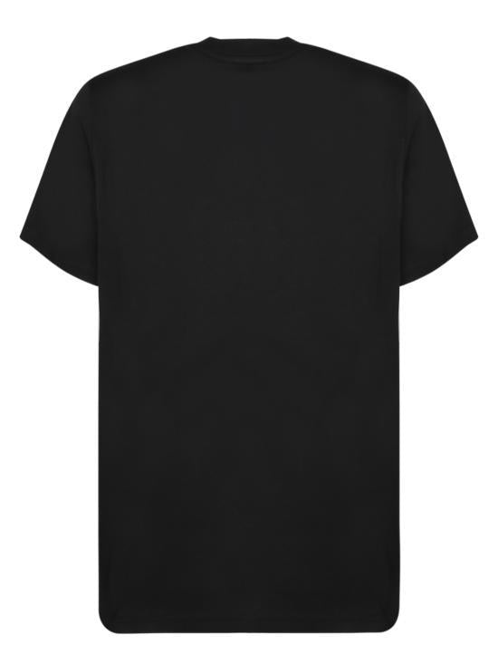Moncler Short Sleeve T-Shirt for Men 8C00056 89AJS 998 BLACK DOM