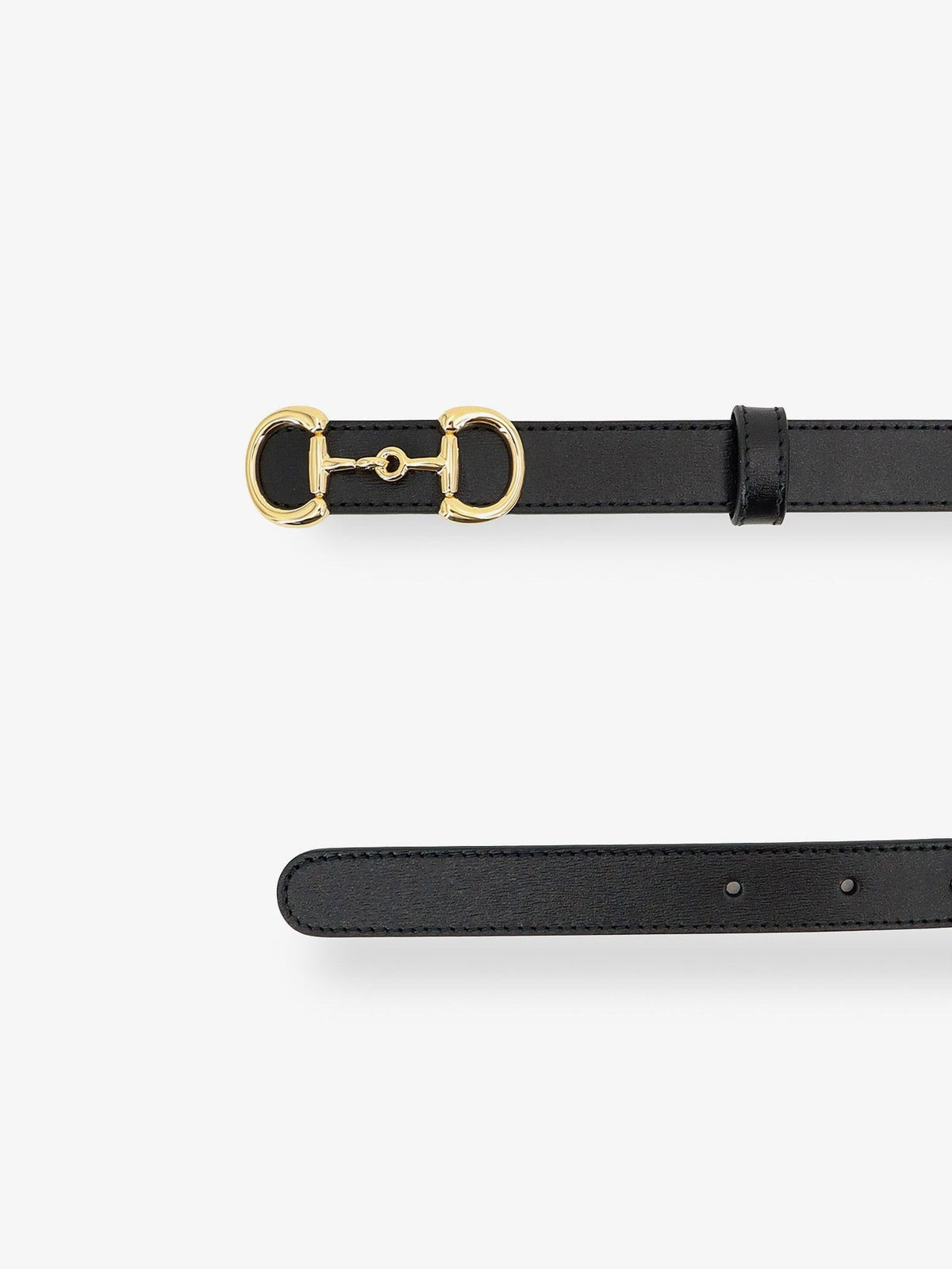 GUCCI Black Leather Belt