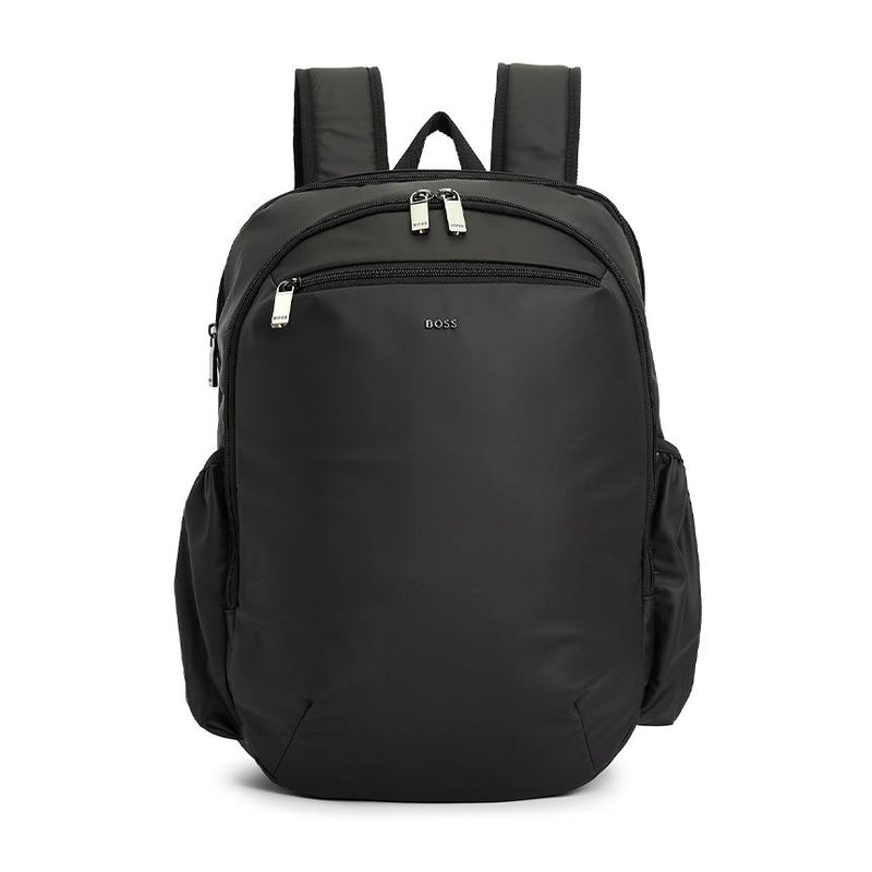 HUGO BOSS Black Nylon Backpack for Men