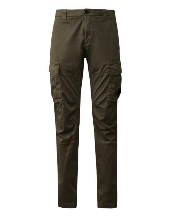 CP Company Stretch Sateen Cargo Pants with Lens Detail