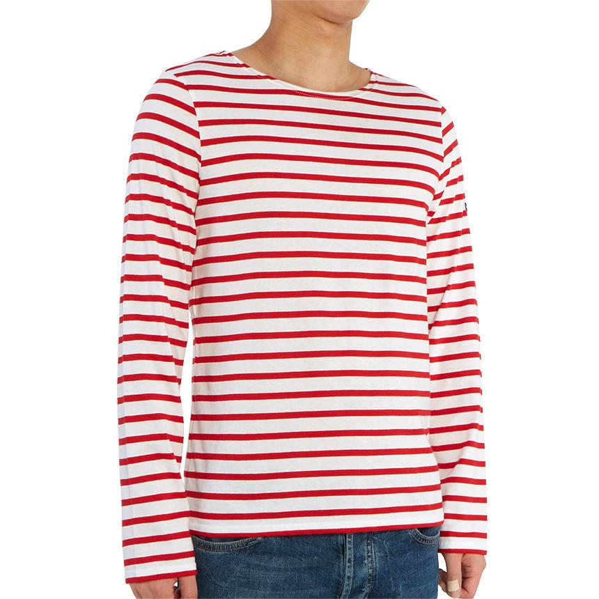 Saint James Minquiers Unisex Long Sleeve T-Shirt 9858 KD