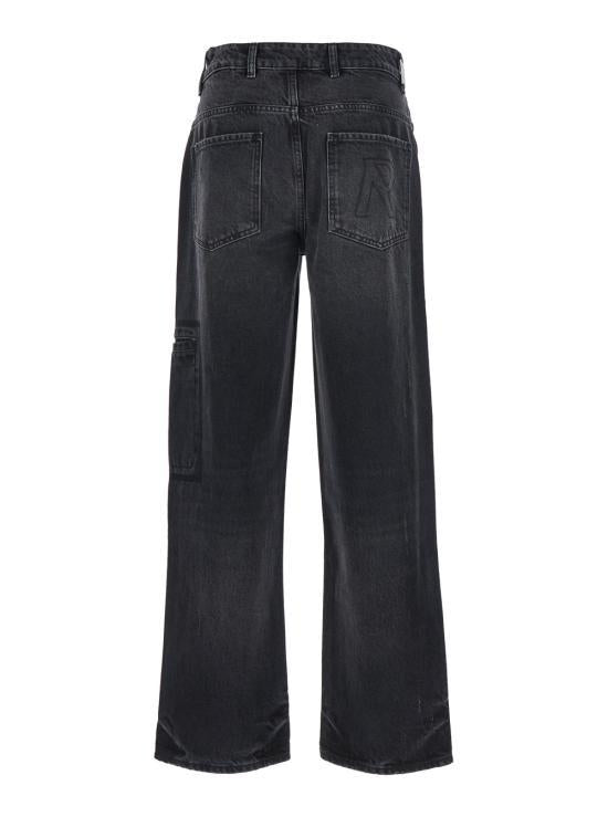 REPRESENT Denim Jeans Pants for Men MLM6104201 BLACK DOM