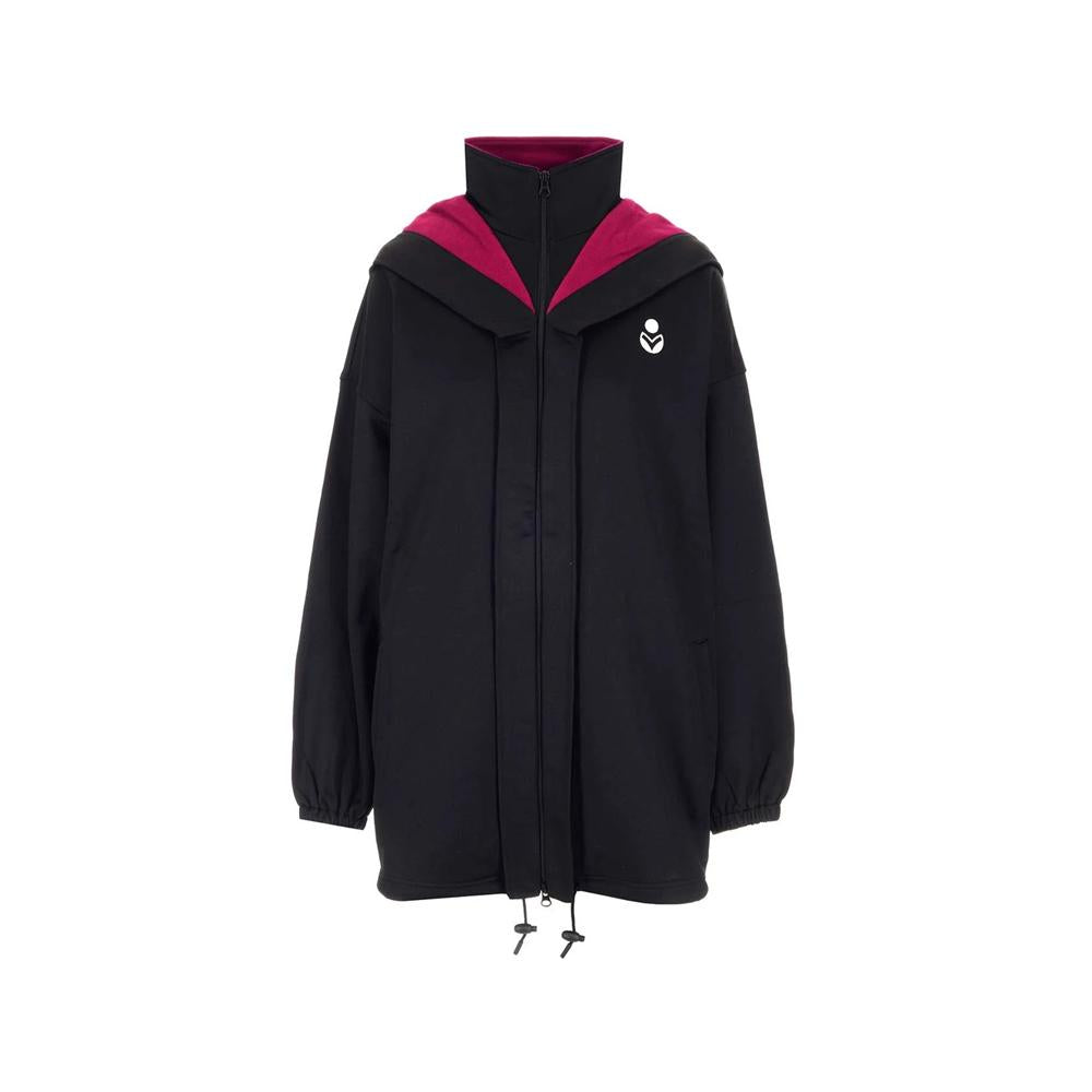 Isabel Marant Black Hooded Jacket Veste Isla Anniversary Edition