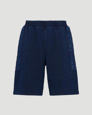 FENDI Blue FF Jersey Bermuda Shorts FFJERSEYBERMUDAPANTS FAB651 AN5U F0RU7