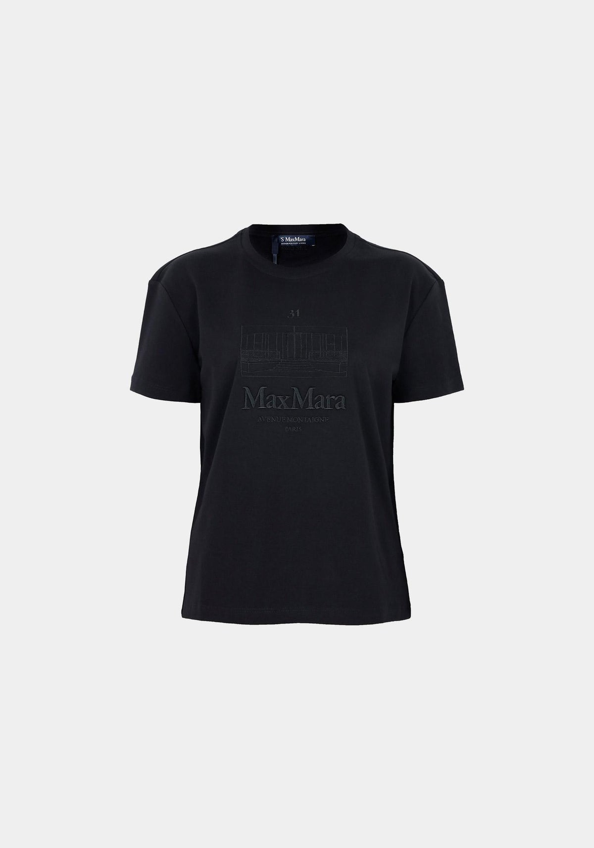 Max Mara Black Bella T-Shirt SMMBELLA 011