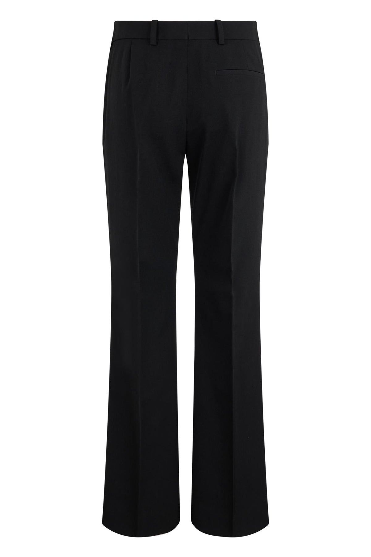 BURBERRY Black Wool Classic Tailored Pants