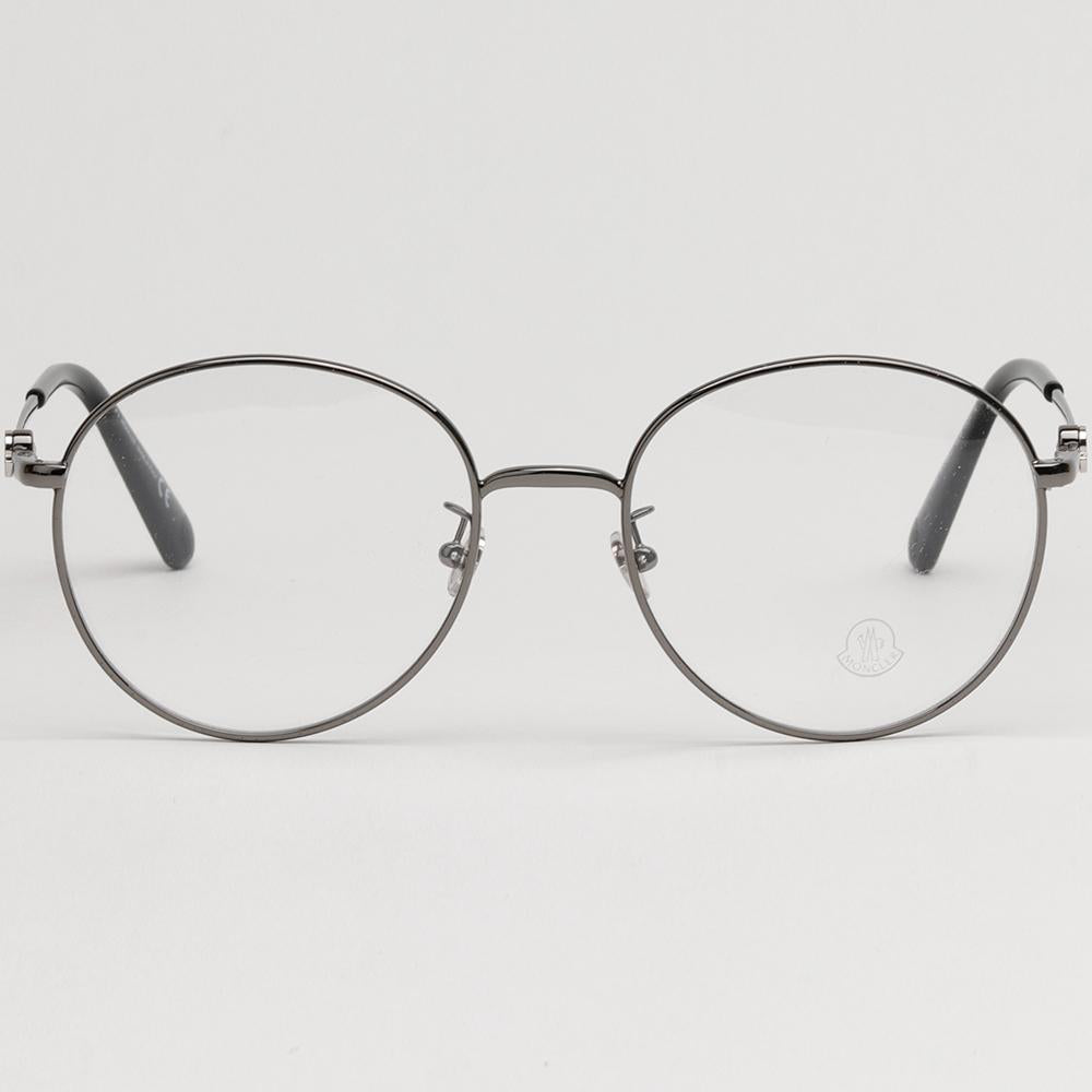 Moncler Round Metal Eyeglass Frame ML5138D 008 Retro Fashion