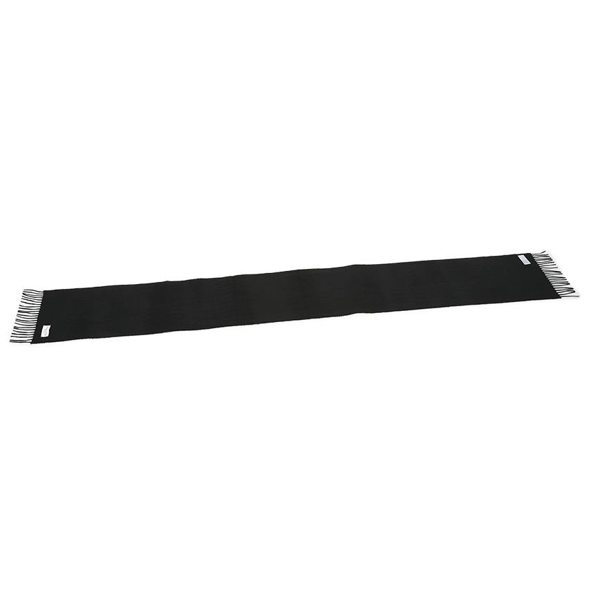 Johnstons of Elgin Cashmere Scarf Black Unisex