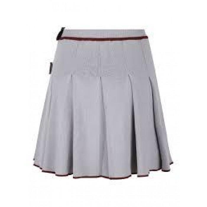 Vivienne Westwood Valentina Kilt Midi Skirt Navy Wool