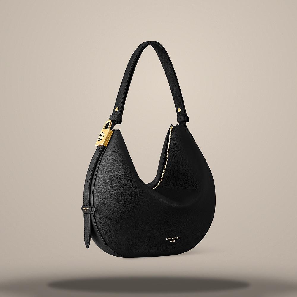 Louis Vuitton Black Low Key Cookie MM Shoulder Bag