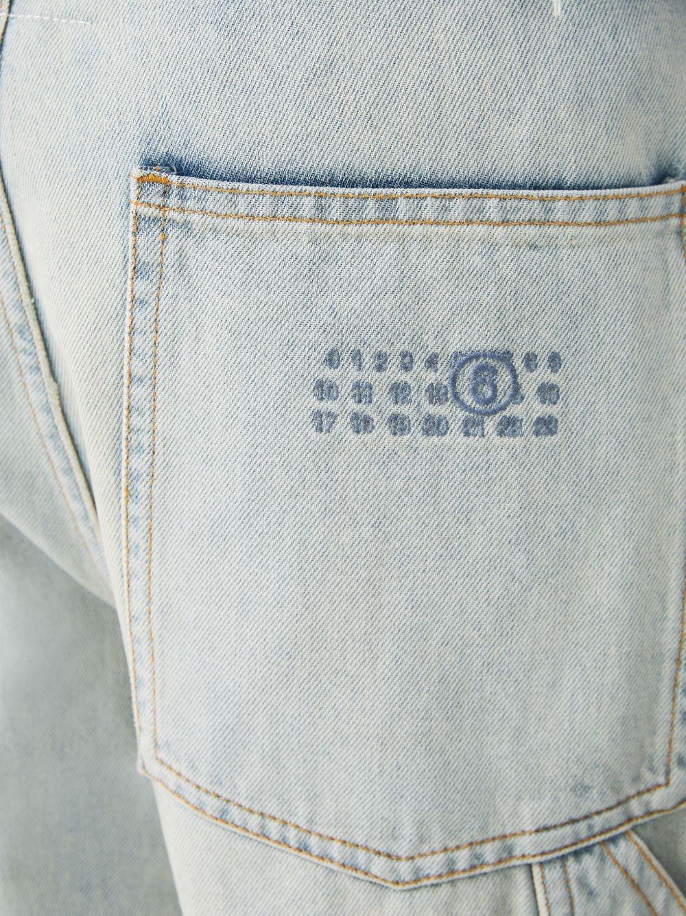 Maison Margiela Blue Denim Jeans Women’s Pants