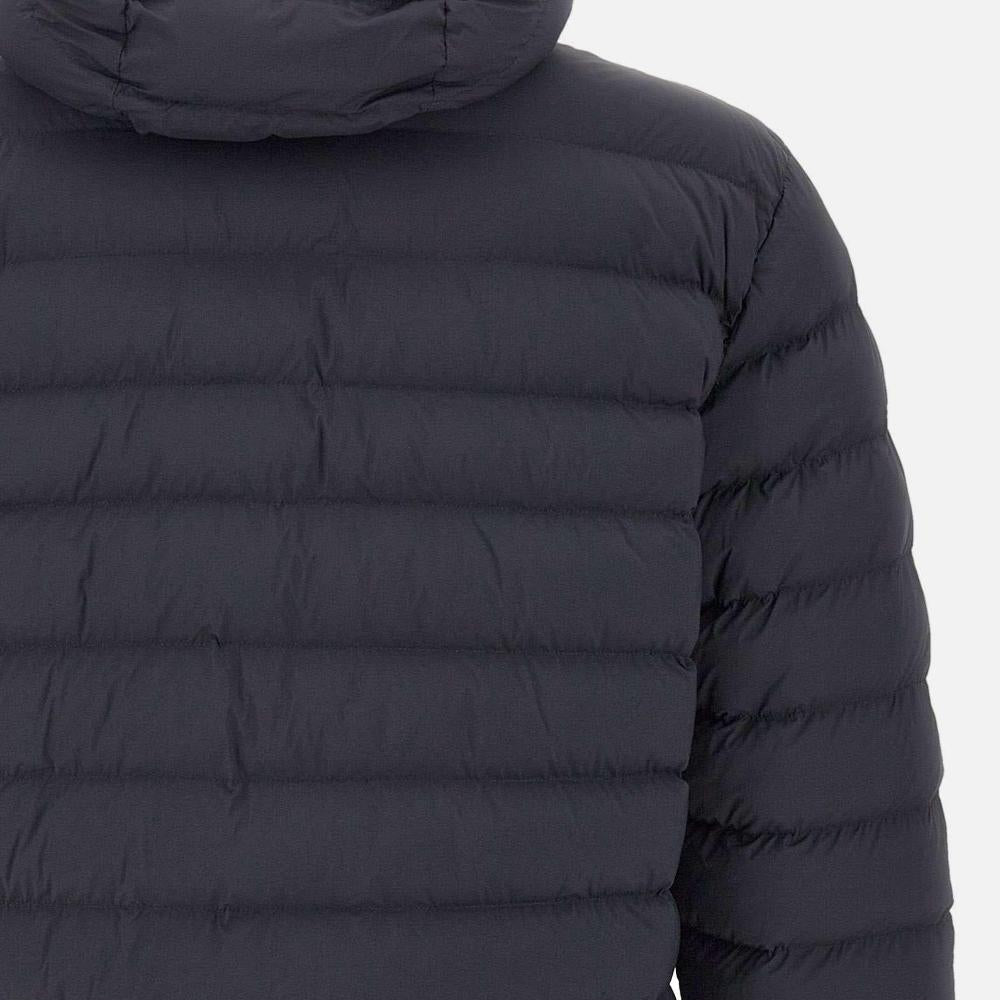 Herno Men’s Packable Hooded Lightweight Down Jacket Black