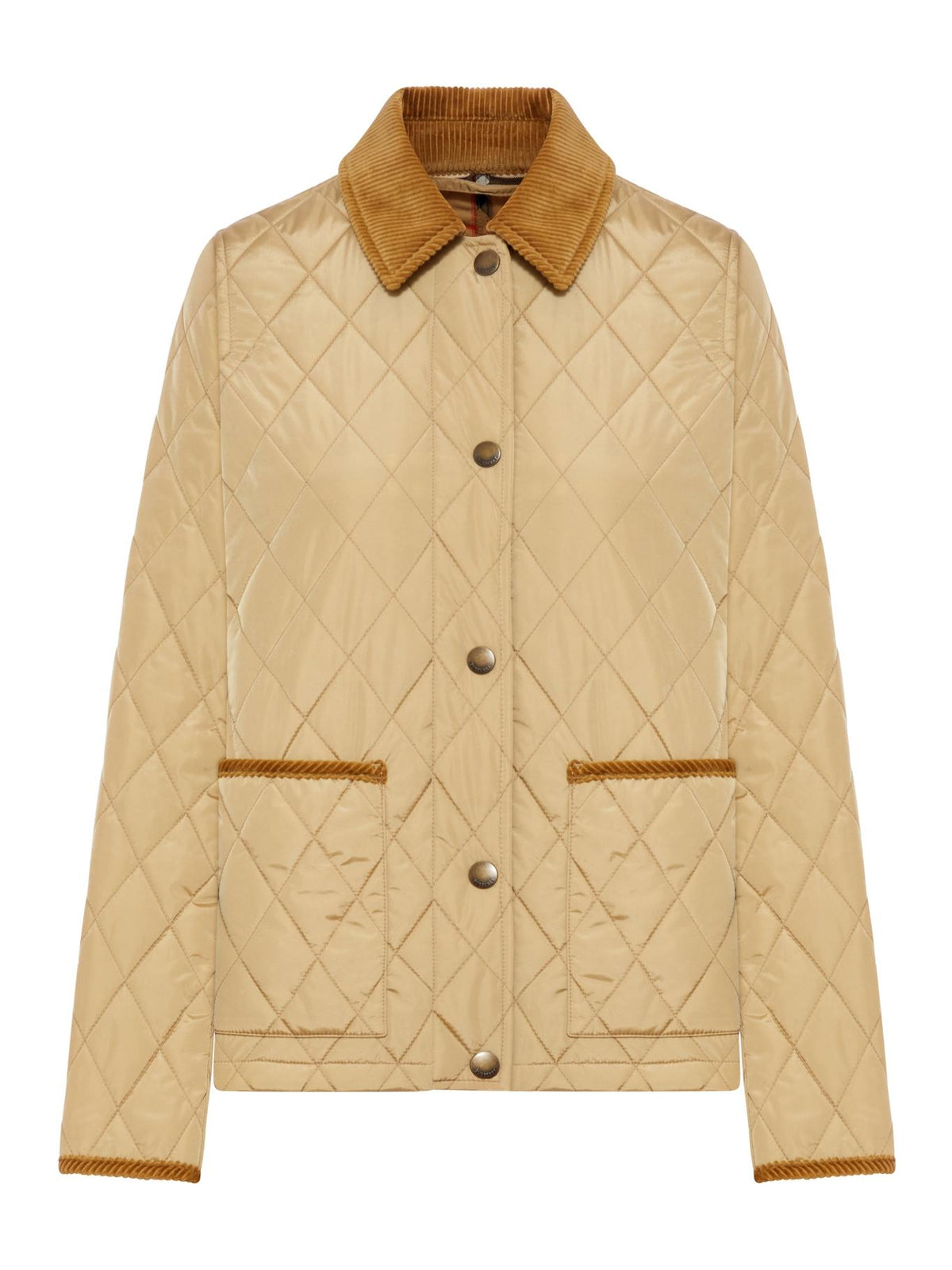 BURBERRY Flax Sand IP Check Casual Jacket