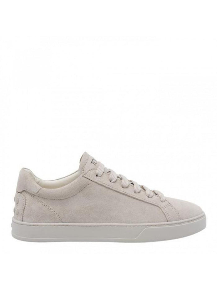 Tods Men's Calfskin Suede Low Top Sneakers