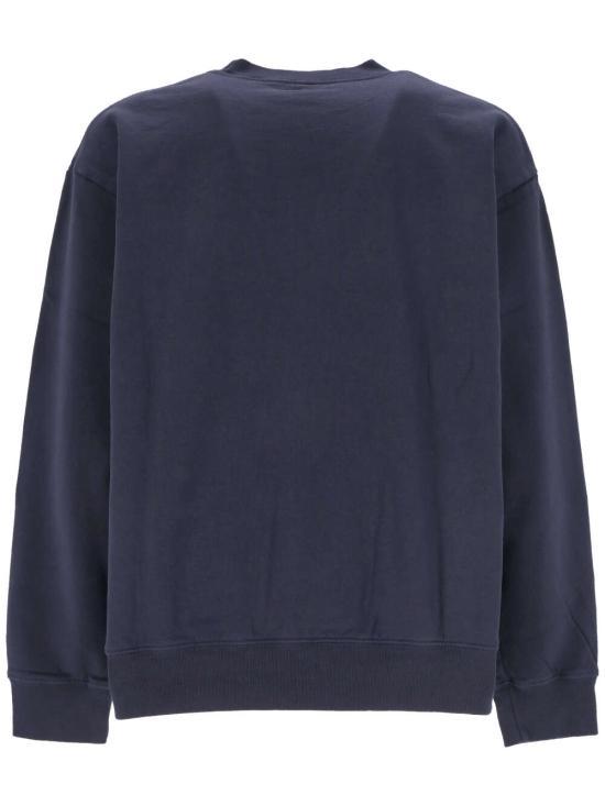 SPORTY&RICH Navy Long Sleeve Sweatshirt CRAW2316 NA