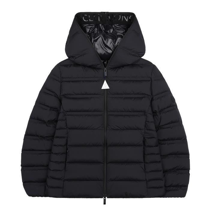 Moncler ALETE Hooded Short Down Jacket Black Women’s