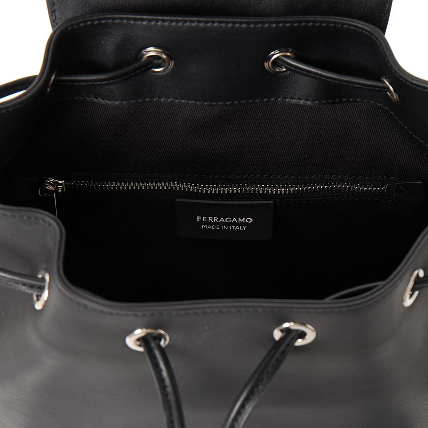 Ferragamo Women’s Leather Backpack Black