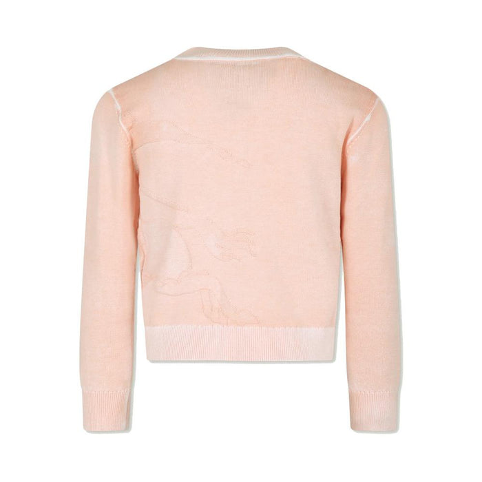 BURBERRY Dusty Pink Button Cardigan Women