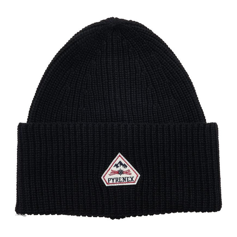 Pyrenex Unisex Logo Patch Knit Beanie HUU011 0009