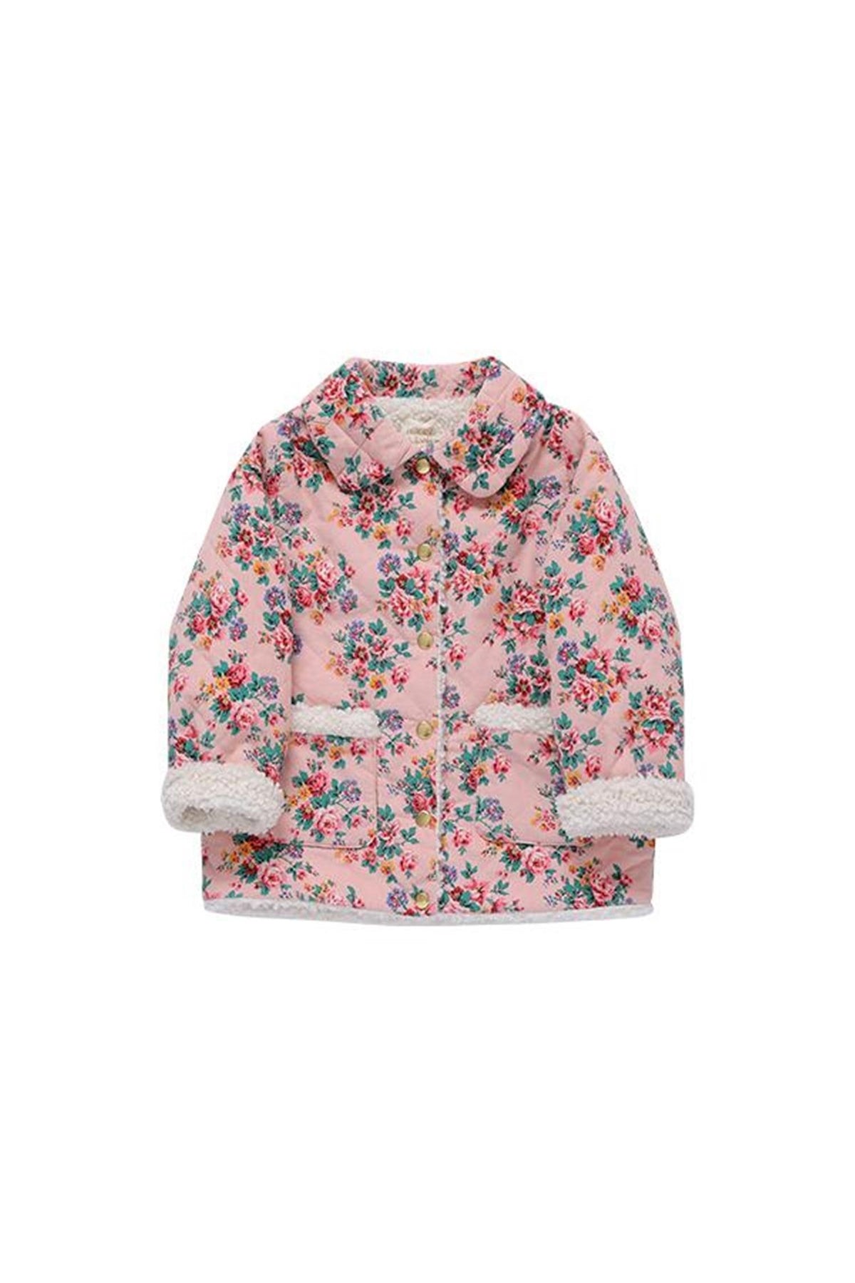 LOUISE MISHA Kids Wool-Blend Coat GRM W23 C0187