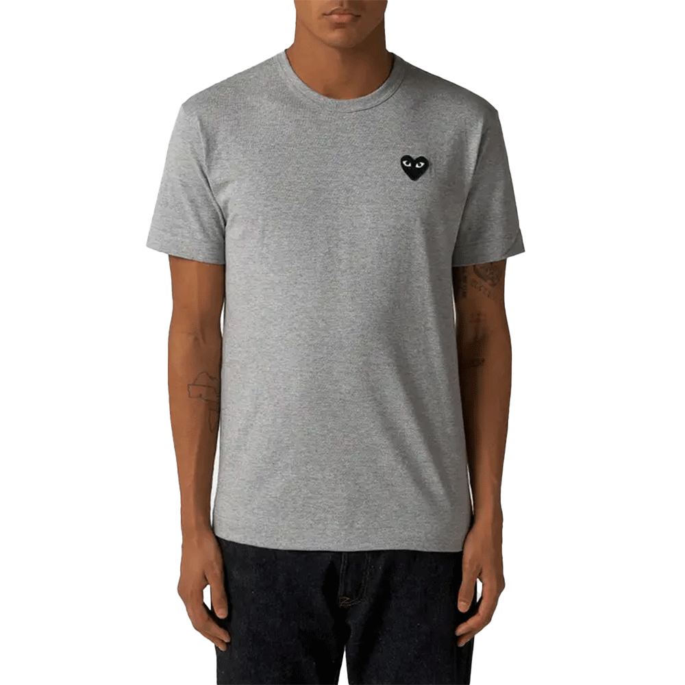 Comme des Garcons Black Heart Patch Unisex Short Sleeve T-Shirt AZ T076 051 1