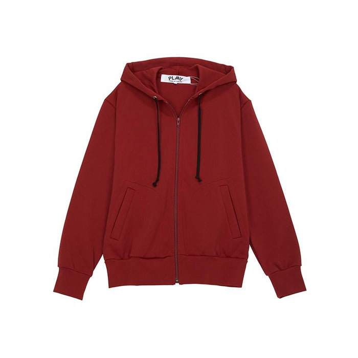 Comme des Garcons Invader Double Wappen Men’s Hooded Zip-Up Knit AZ T334 051 2