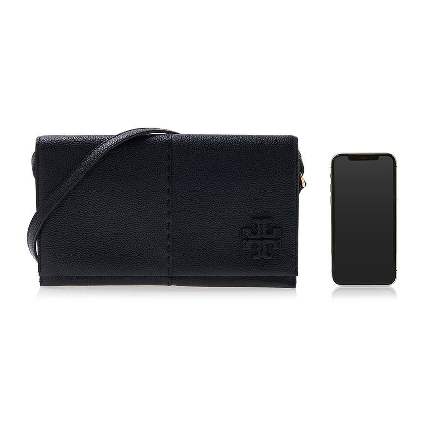 Tory Burch McGraw Leather Crossbody Bag for Women 137247 001