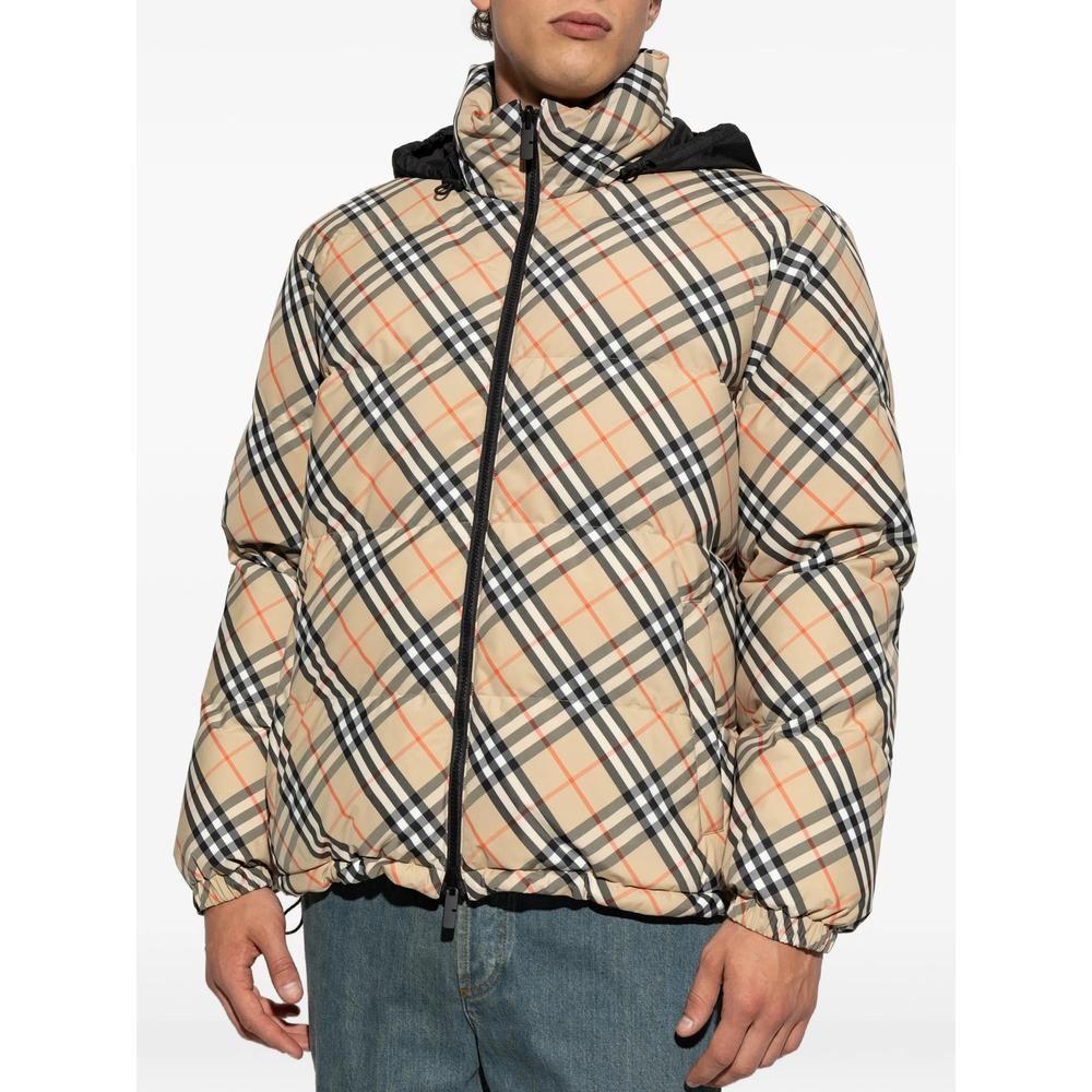 BURBERRY Black Snowdon Down Puffer Jacket