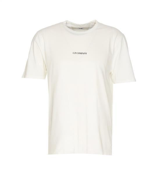 CP Company Jersey Logo Short Sleeve T-Shirt White Men’s